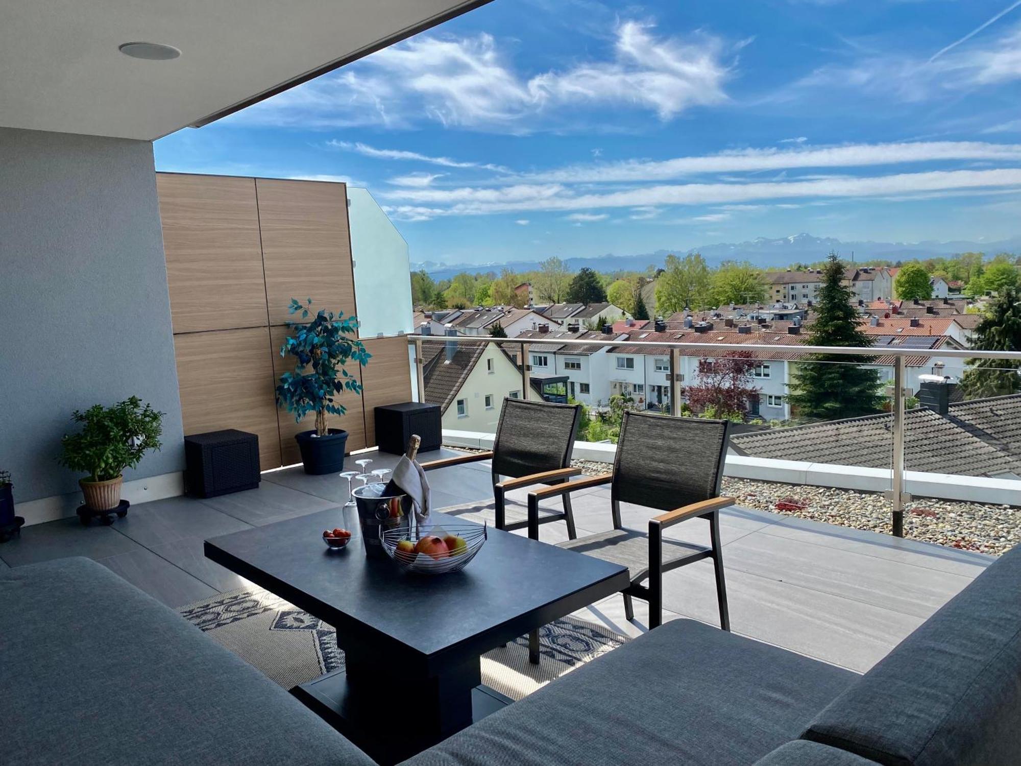 Penthouse Apartment Mit Alpenblick FDH Exterior foto
